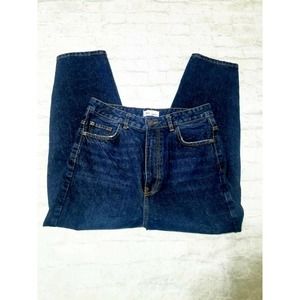 Zara Classic Mom Fit Hi-Rise Jeans